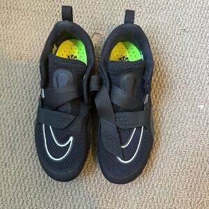 Nike Peloton Bike Black Athletic Shoes size 9